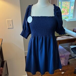Athena Elegant Blue Kids Dress